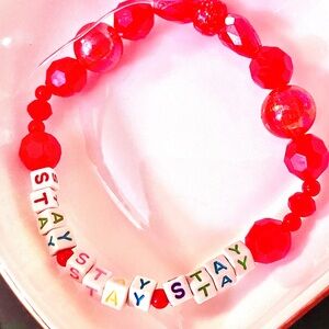 BUY1GET1FREE
 Red Taylor Swift friendship Bracelet